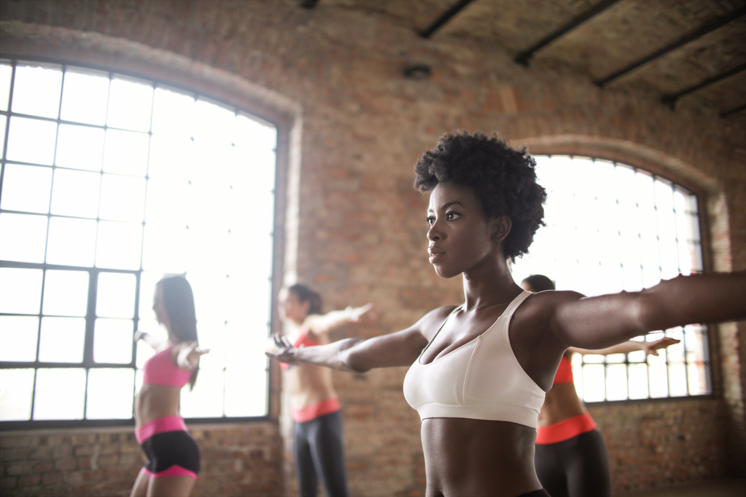 Women training in a small group personal training session #LIFTED 3.0